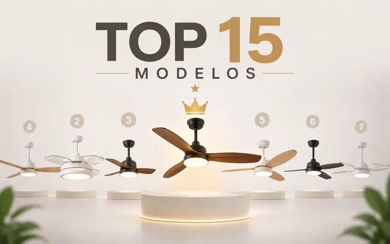 Ranking de las mejores lámparas con ventilador de 2026
