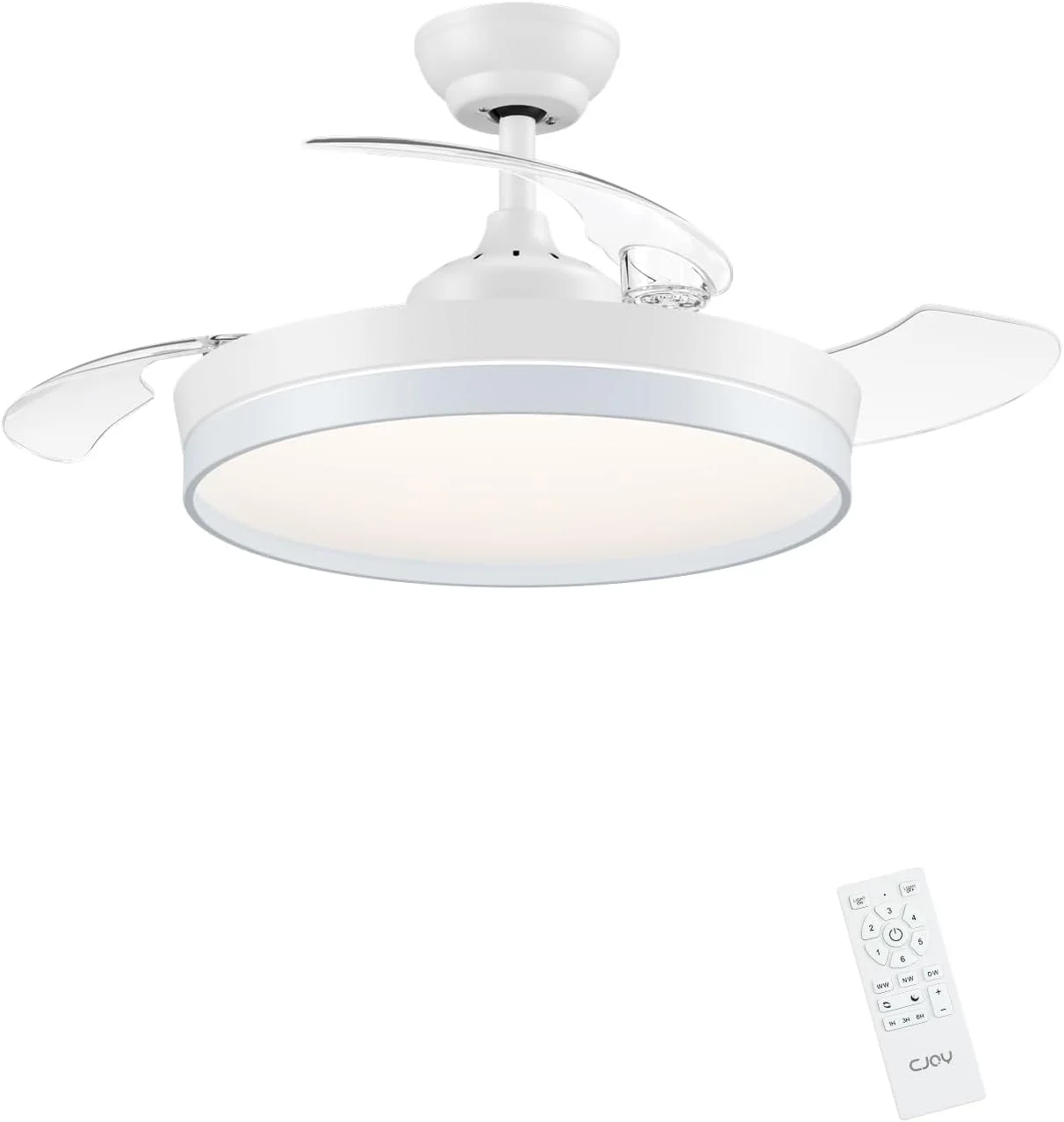 CJOY 42-5174-3 ventilador de techo retráctil 107 cm DC