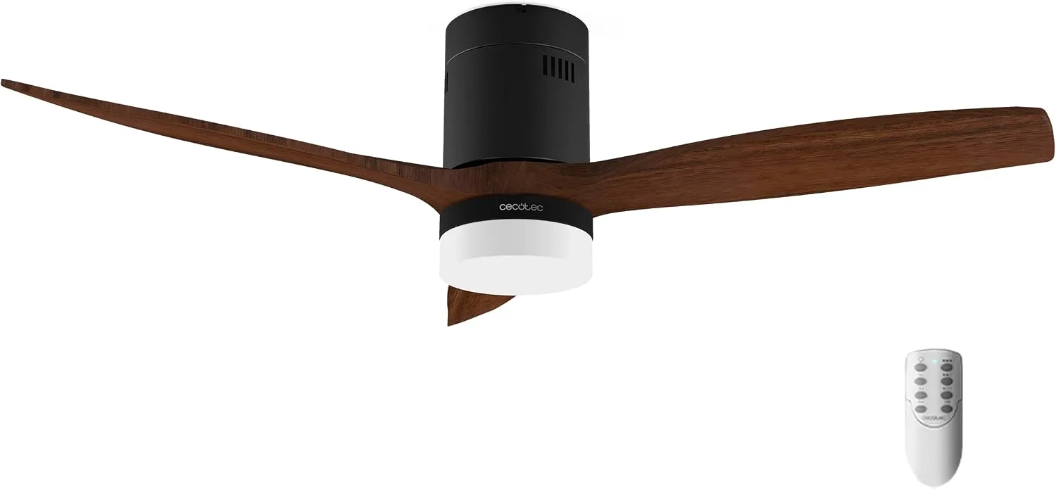 Cecotec Aero 5600 ventilador de techo con luz de 132 cm, 3 aspas y motor DC